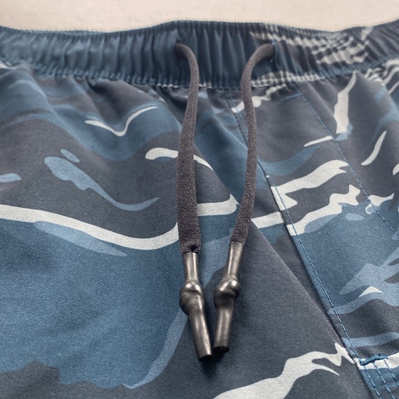 Billabong Athletic Division Camouflage Surftrek Elastic Shorts (Dark Turquoise) - Picture 9 of 14